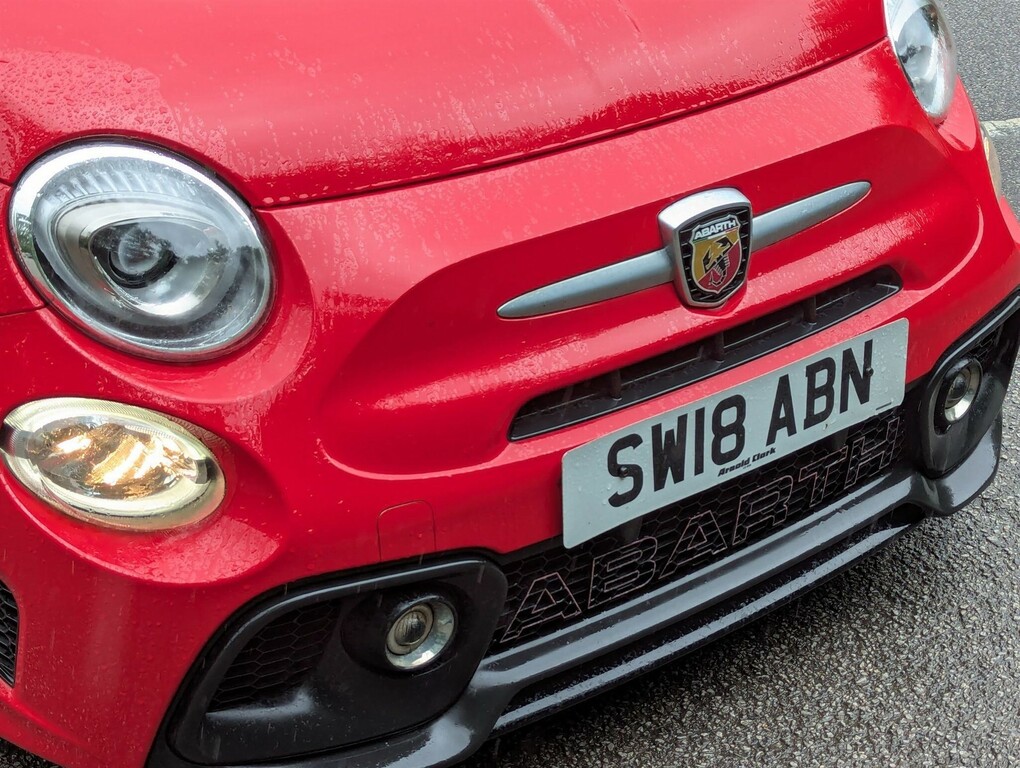 Abarth 595 Convertible 1.4 T-jet Competizione Cabrio Euro 6 2 Yellow #14