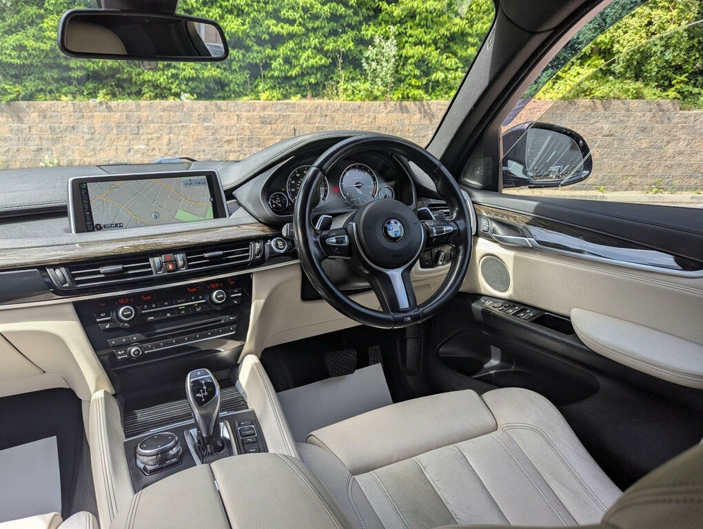 BMW X6 Xdrive40d M Sport Step White #13