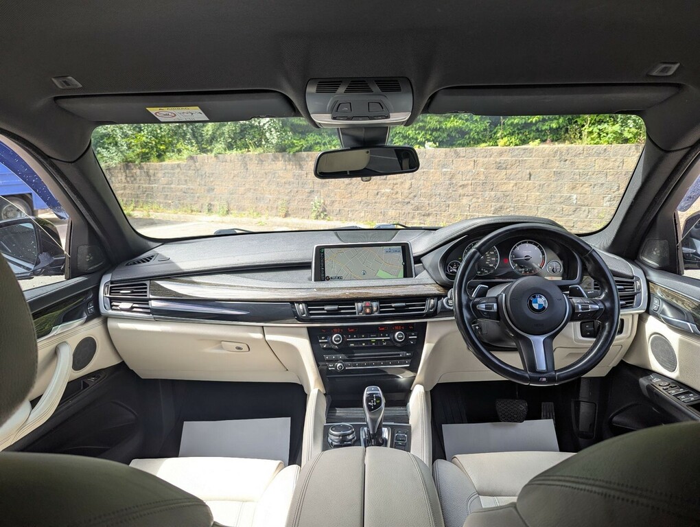 BMW X6 Xdrive40d M Sport Step White #12