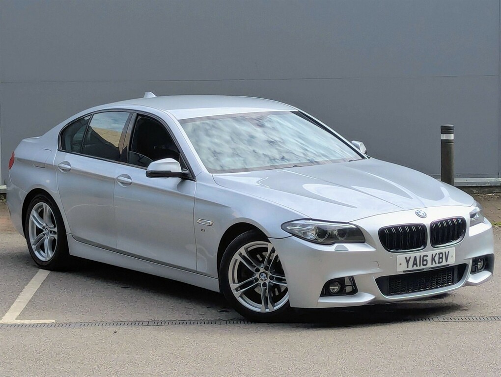 BMW 5 Series 2.0 520D M Sport Euro 6 Ss Silver