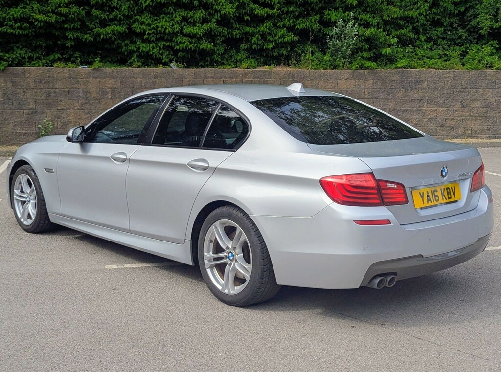 BMW 5 Series 2.0 520D M Sport Euro 6 Ss Silver #2