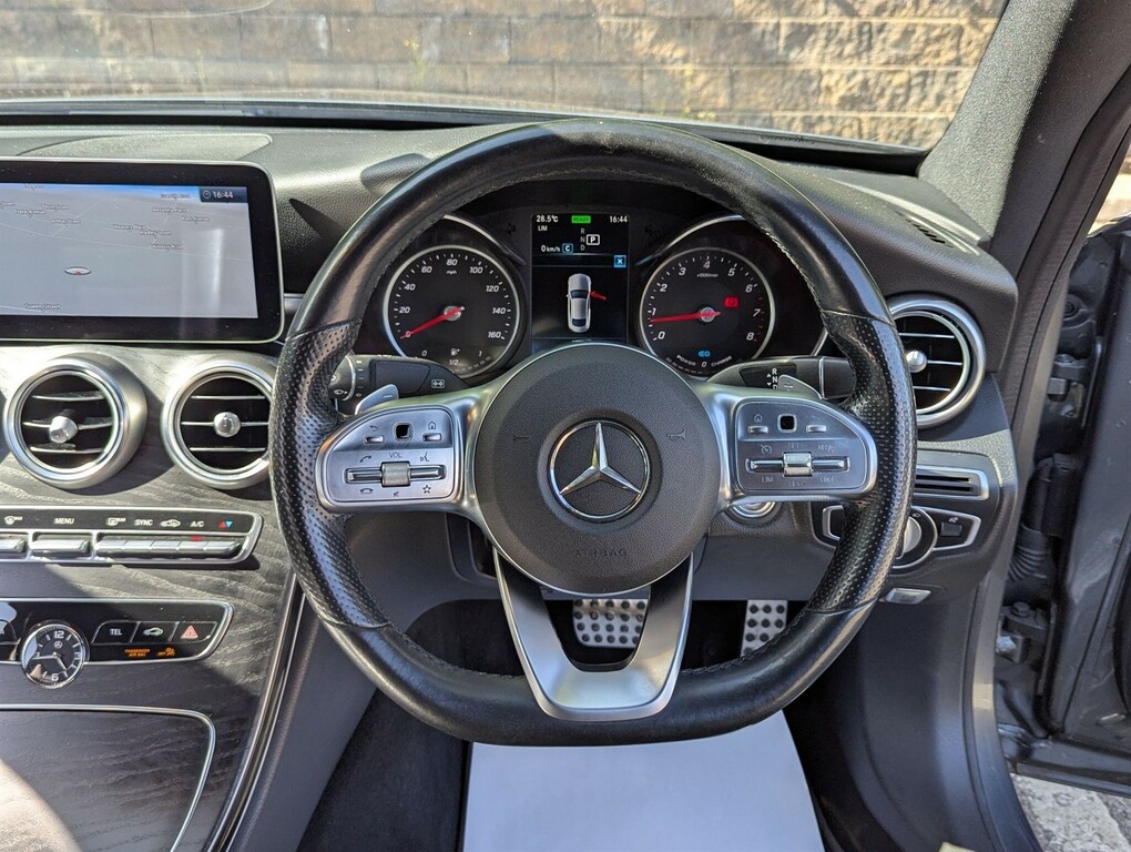 Mercedes-Benz C Class C 220 D Amg Line Blue #10