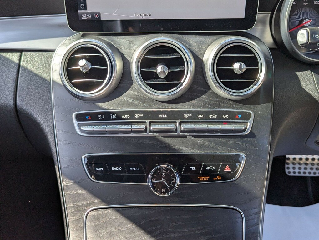 Mercedes-Benz C Class C 220 D Amg Line Blue #12