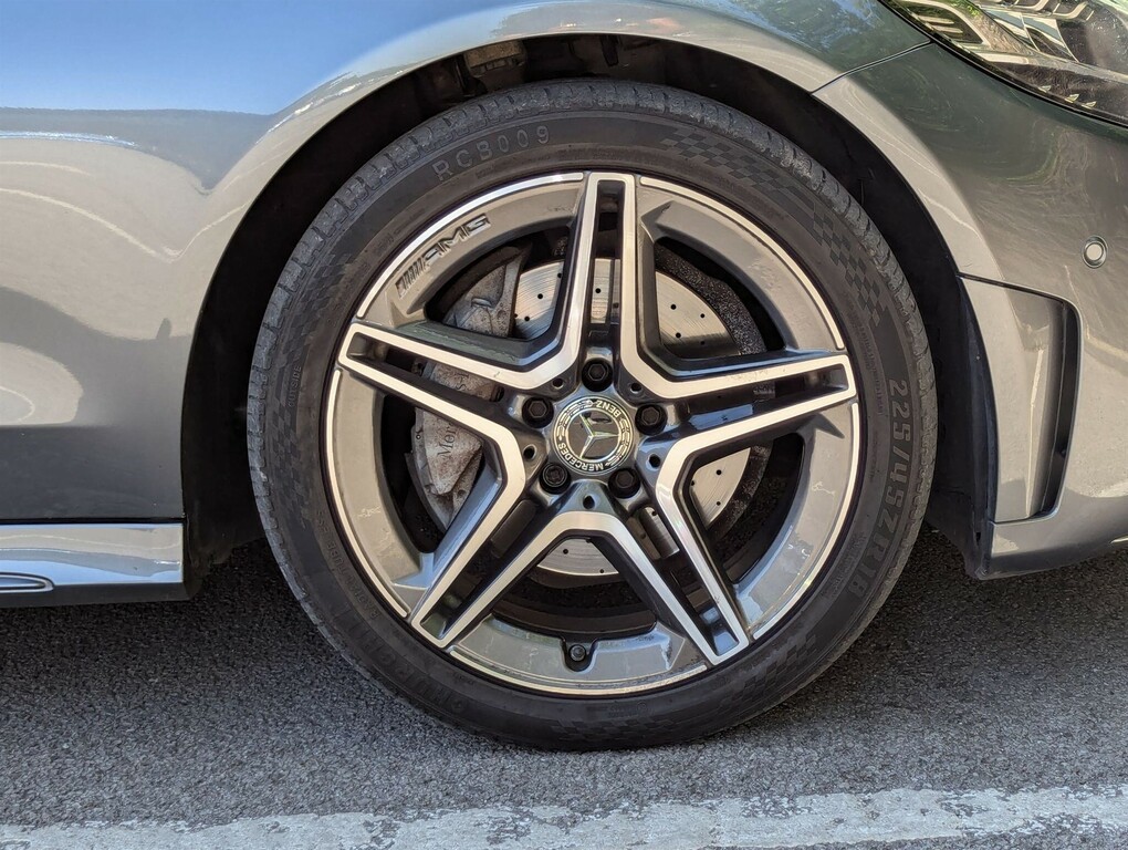 Mercedes-Benz C Class C 220 D Amg Line Blue #28