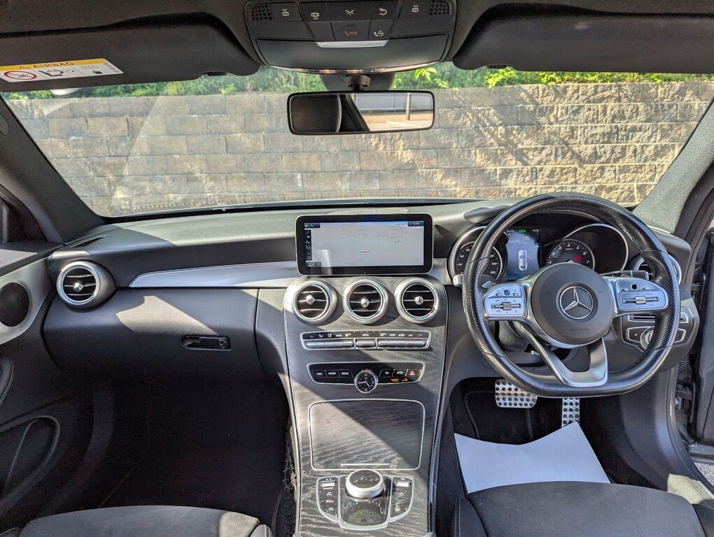 Mercedes-Benz C Class C 220 D Amg Line Blue #9