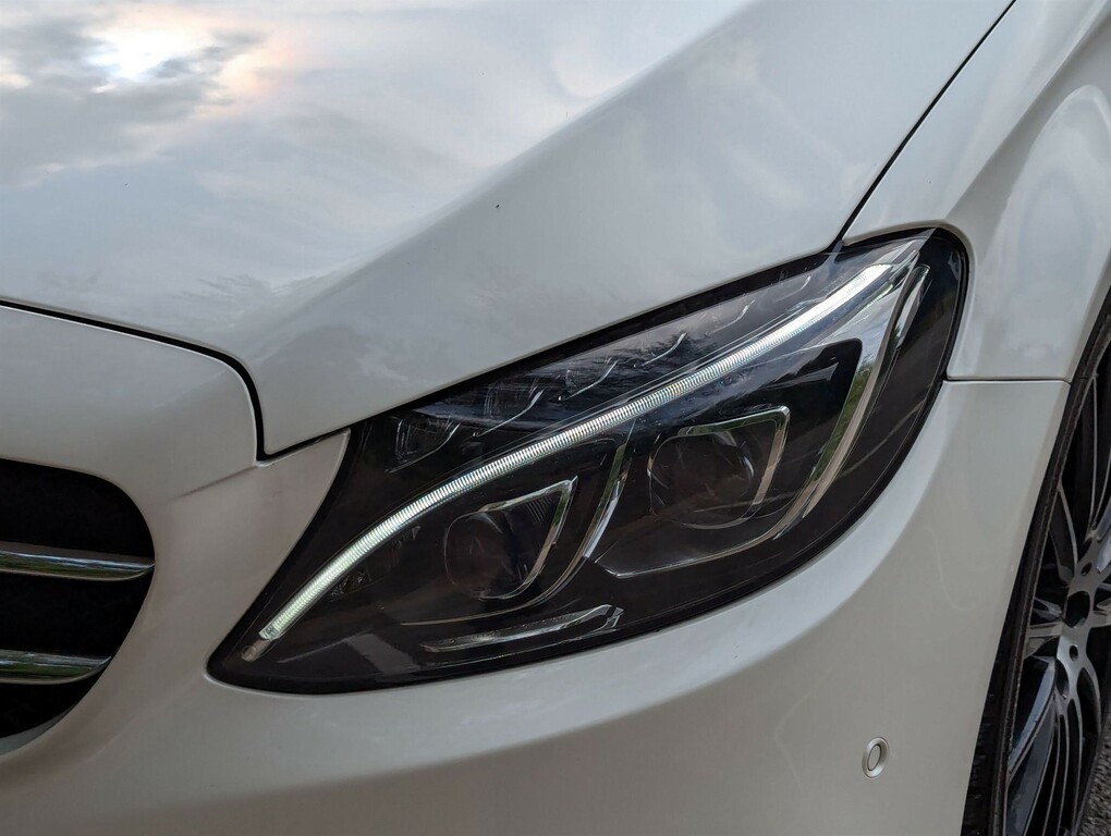 Mercedes-Benz C Class C220d Amg Line 9G-tronic Silver #21