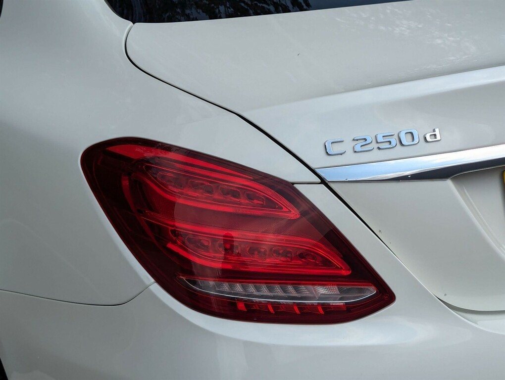 Mercedes-Benz C Class C220d Amg Line 9G-tronic Silver #25