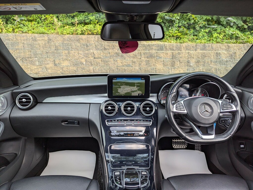 Mercedes-Benz C Class C220d Amg Line 9G-tronic Silver #12