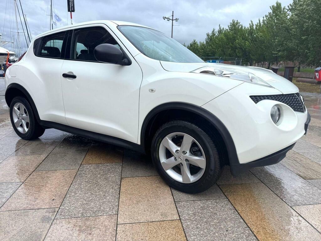 Nissan Juke 1.6 Visia Euro 5 White #5