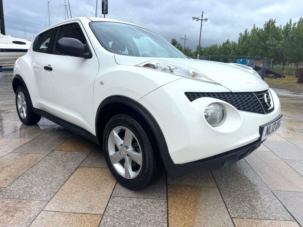 Nissan Juke 1.6 Visia Euro 5 White #6