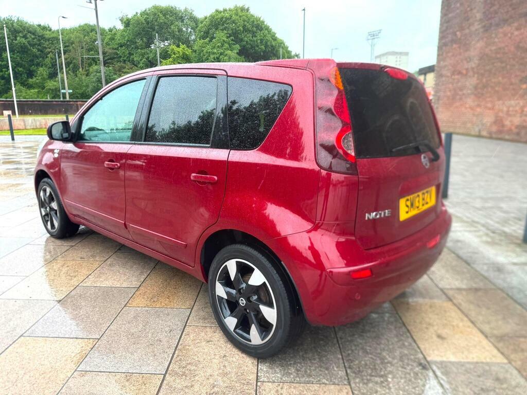 Nissan Note 1.4 16V N-tec Euro 5 Red #3