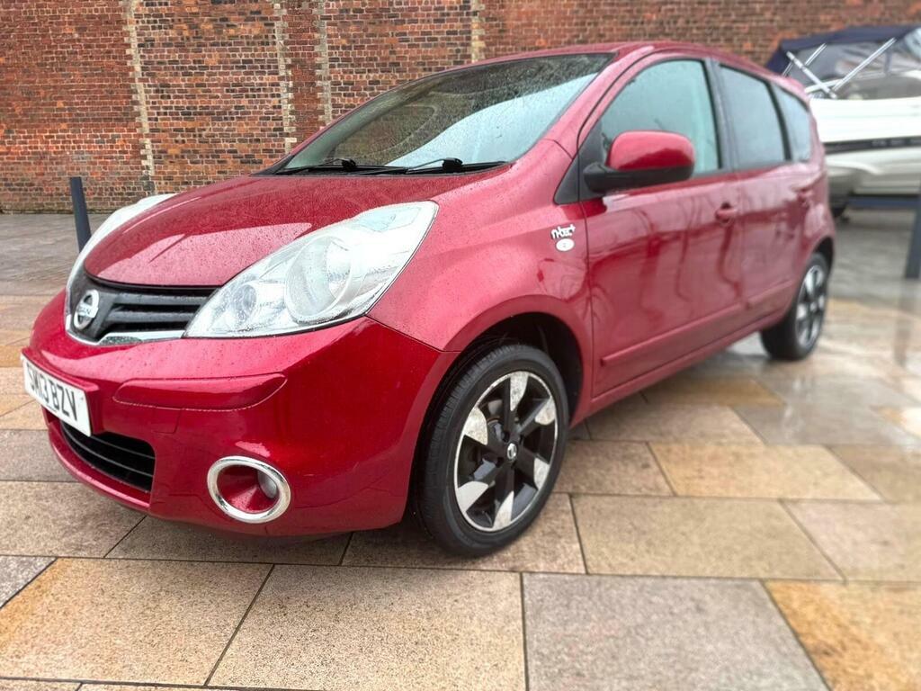 Nissan Note 1.4 16V N-tec Euro 5 Red #2