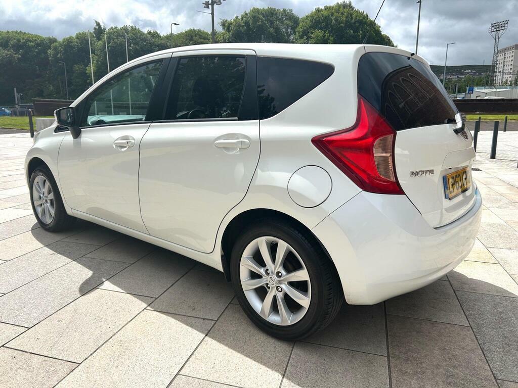 Nissan Note 1.2 Dig-s Tekna Euro 5 S S LP63UPO White #4