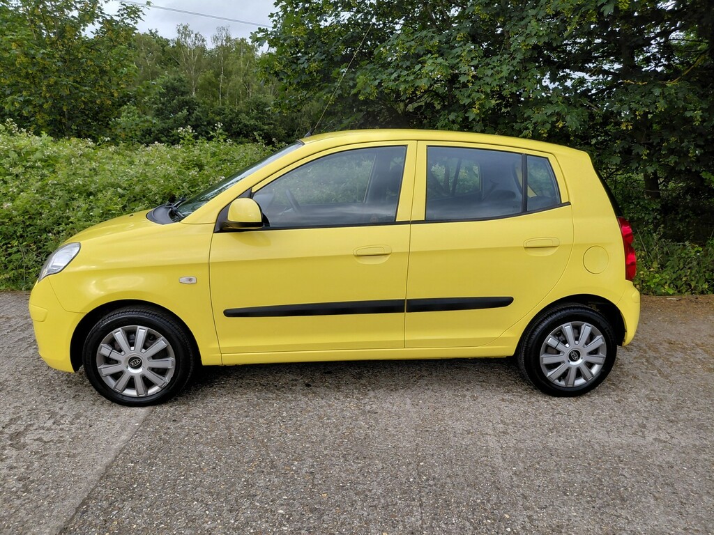 Kia Picanto 1.1 Strike Lez Free 2010 Yellow #5