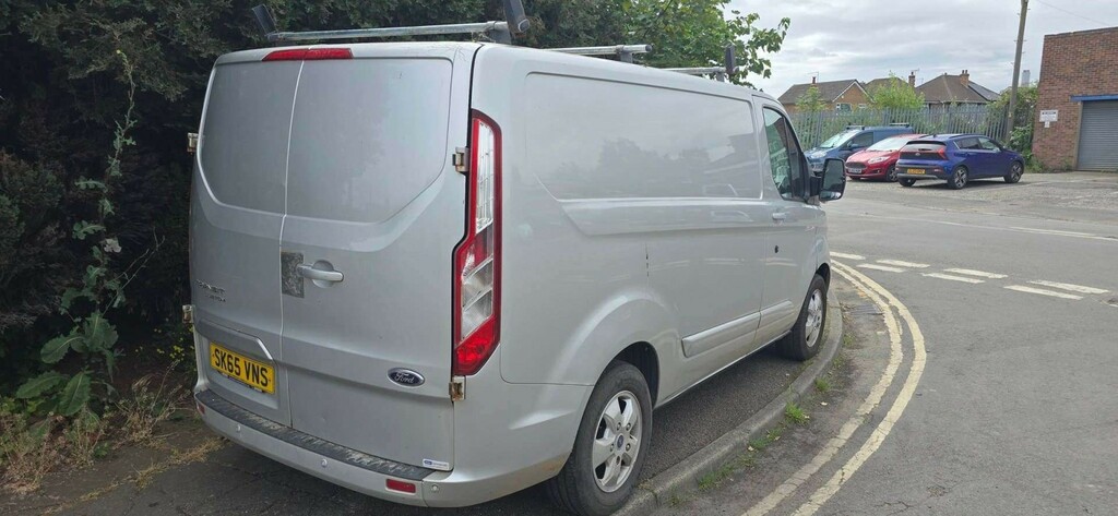 Ford Transit Custom 2.2 Tdci 270 Limited 2015 SK65VNS Silver #3