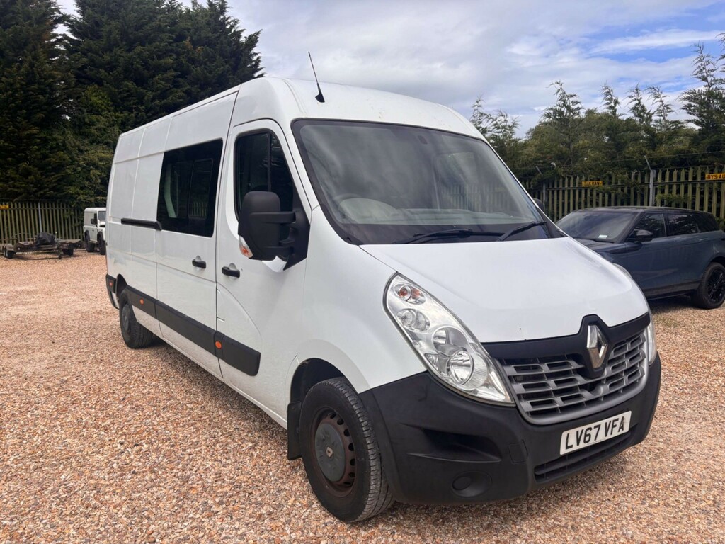 Renault Master 2.3 Fwd Lm35 Dci 110 Business Euro 6 2017 White