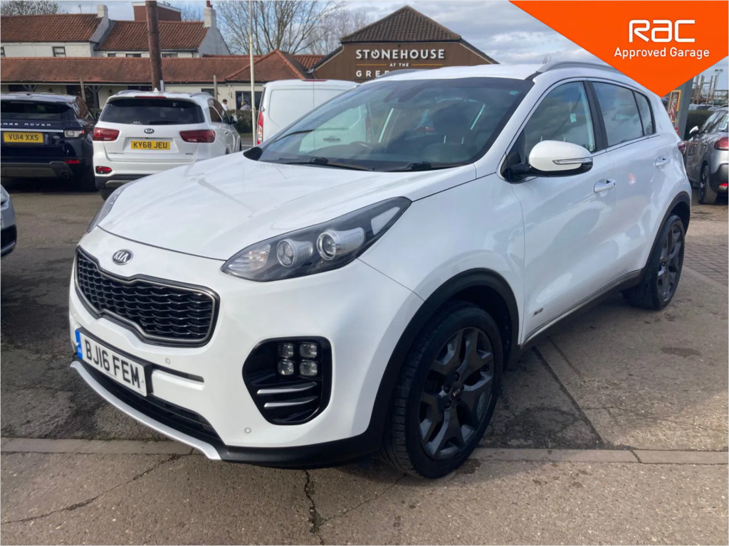 Kia Sportage 2.0 Crdi Gt-line Suv Awd Euro 6 White