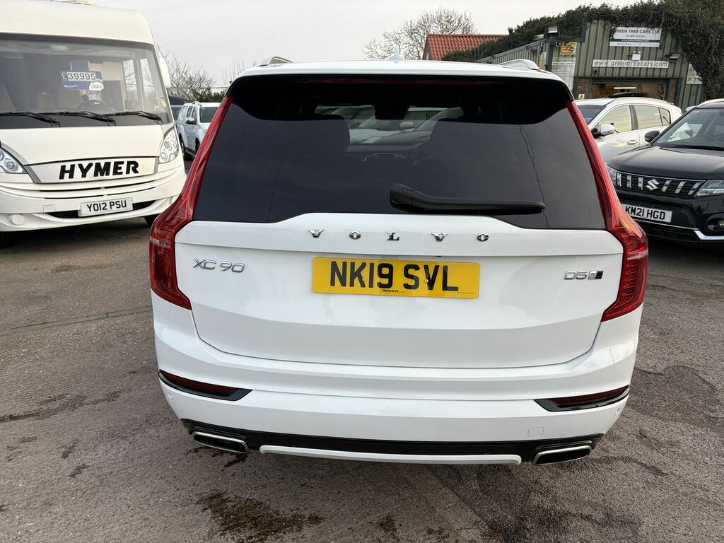 Volvo XC90 2.0 D5 Powerpulse R-design Pro Suv NK19SVL White #6