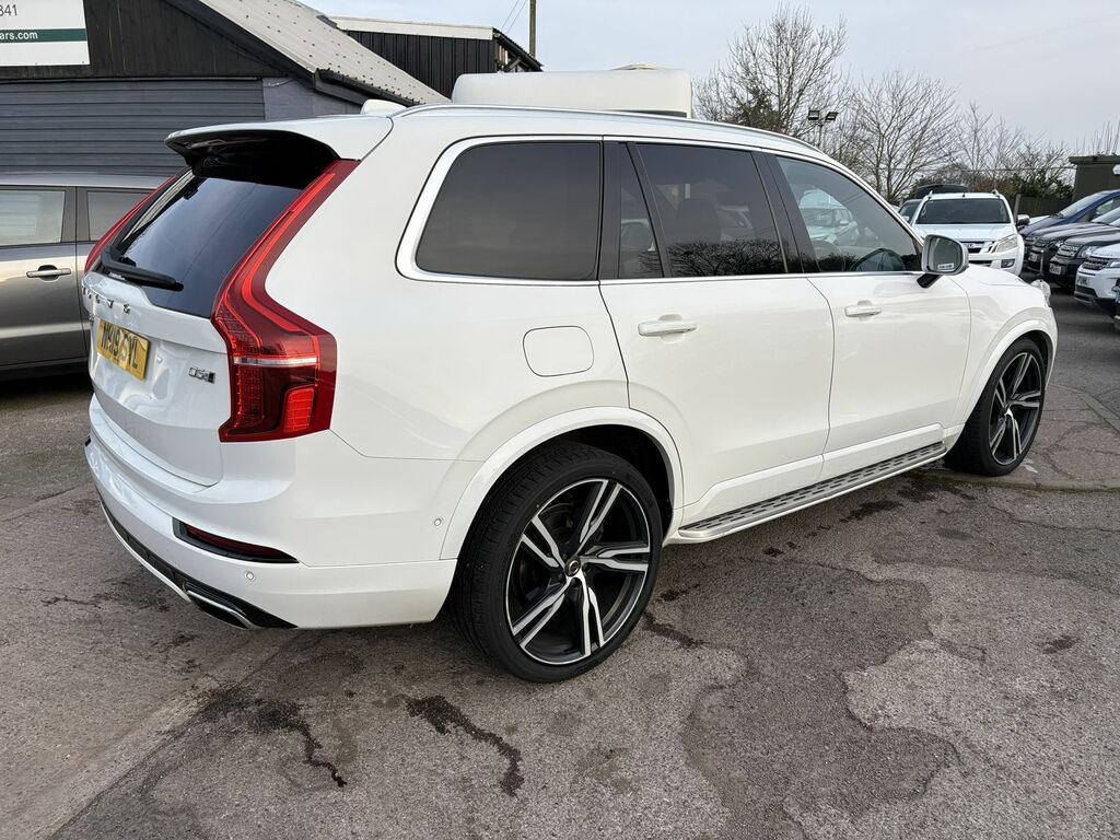 Volvo XC90 2.0 D5 Powerpulse R-design Pro Suv NK19SVL White #4