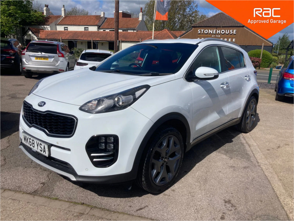 Kia Sportage 1.7 Crdi Gt-line Suv Euro 6 Ss White