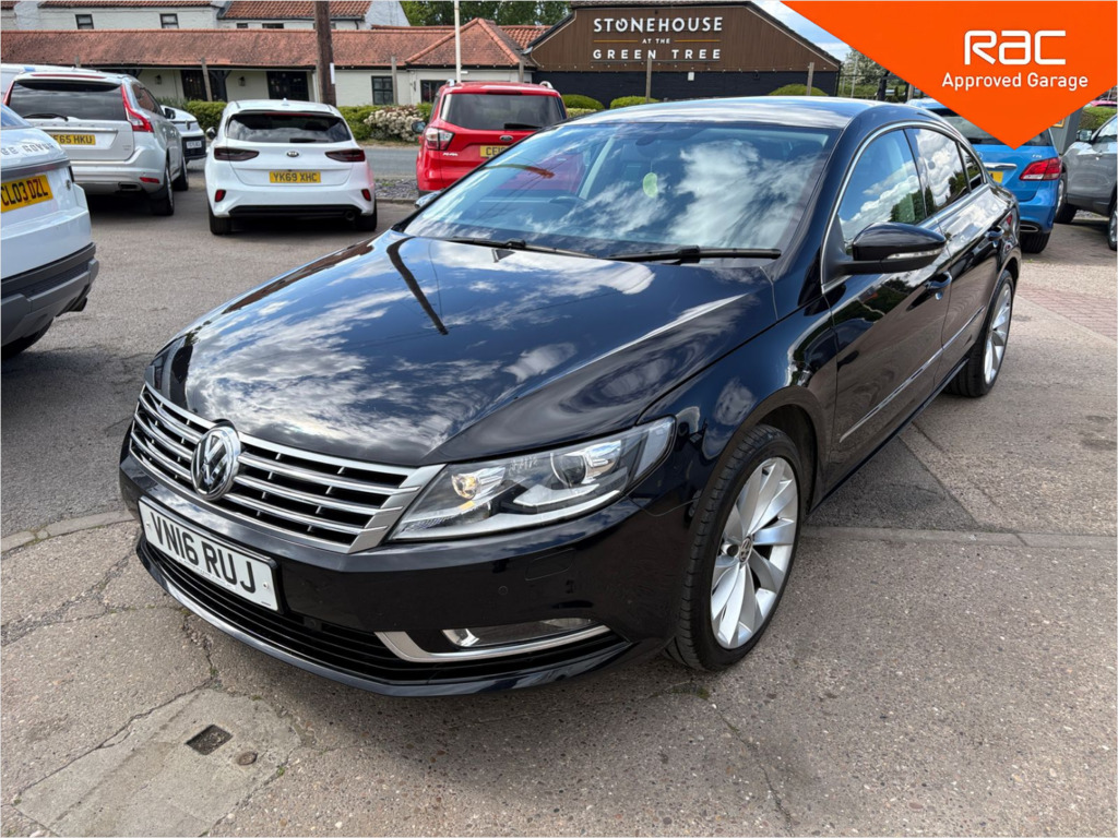 Volkswagen CC 2.0 Tdi Bluemotion Tech Gt Saloon Dsg E Black