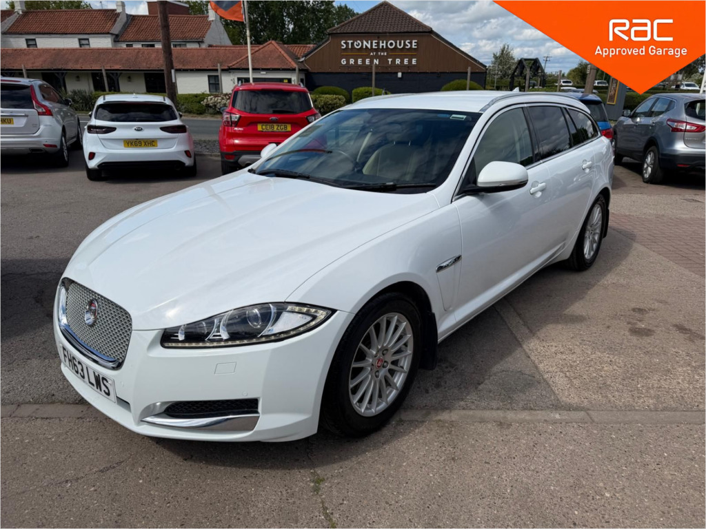 Jaguar XF 2.2D Se Business Sportbrake Euro 5 FH63LWS White