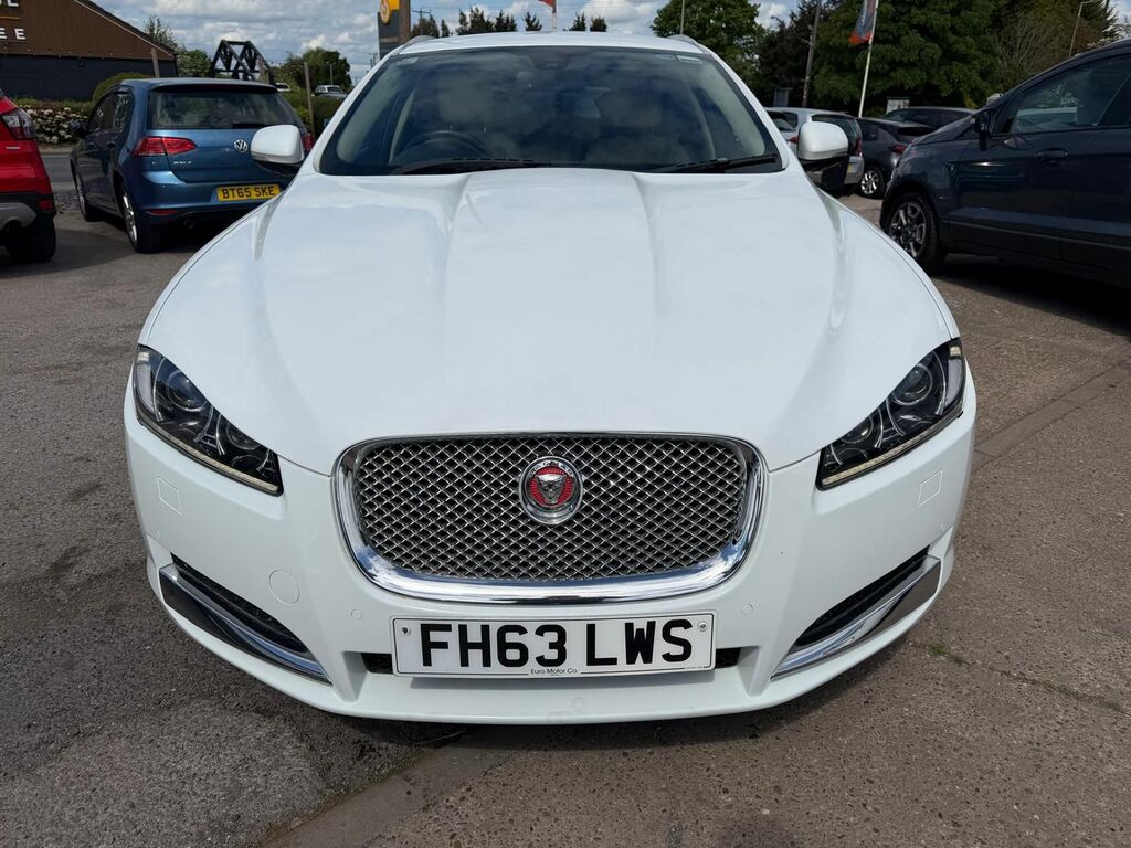 Jaguar XF 2.2D Se Business Sportbrake Euro 5 FH63LWS White #6