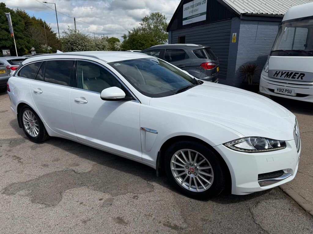 Jaguar XF 2.2D Se Business Sportbrake Euro 5 FH63LWS White #2