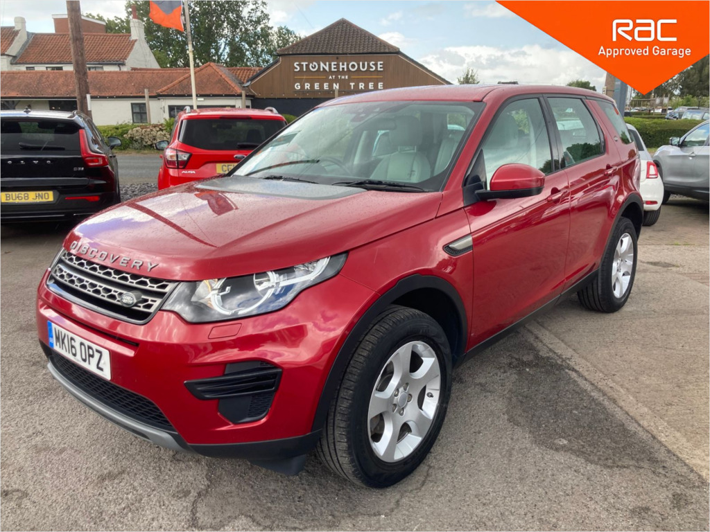 Land Rover Discovery Sport 2.0 Td4 Se Suv 4Wd Euro 6 Ss MK16OPZ Red