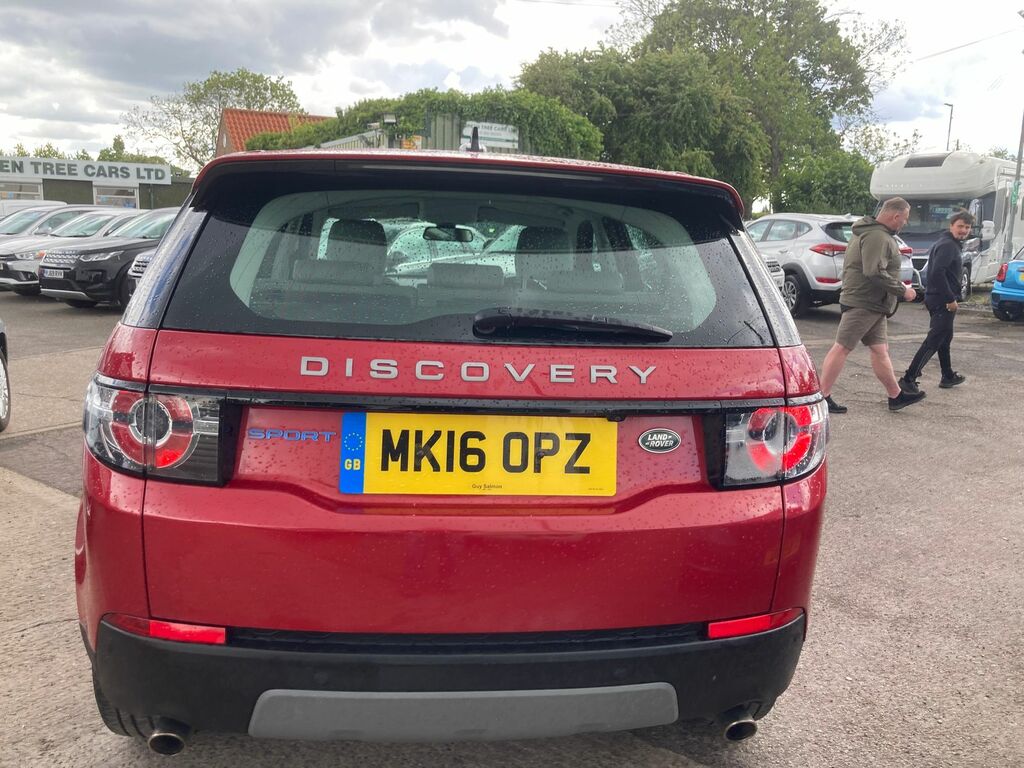 Land Rover Discovery Sport 2.0 Td4 Se Suv 4Wd Euro 6 Ss MK16OPZ Red #6