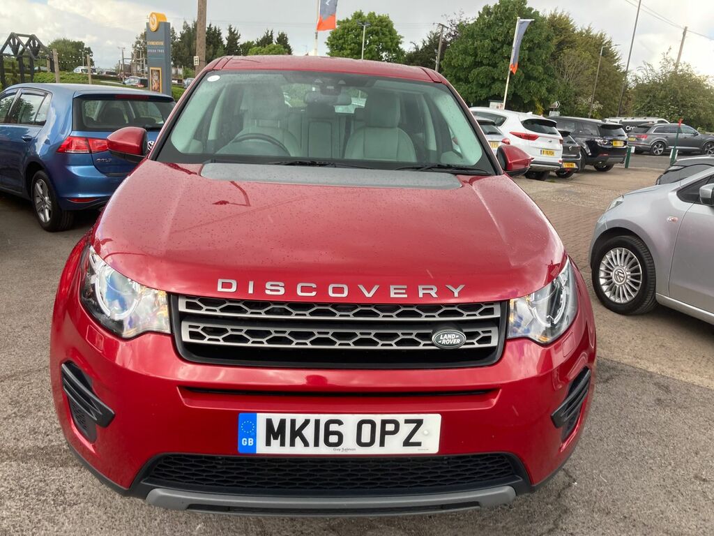 Land Rover Discovery Sport 2.0 Td4 Se Suv 4Wd Euro 6 Ss MK16OPZ Red #2
