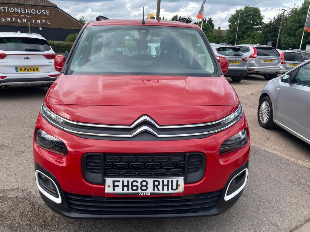 Citroen Berlingo 1.5 Bluehdi Flair M Mpv Euro 6 Red #2