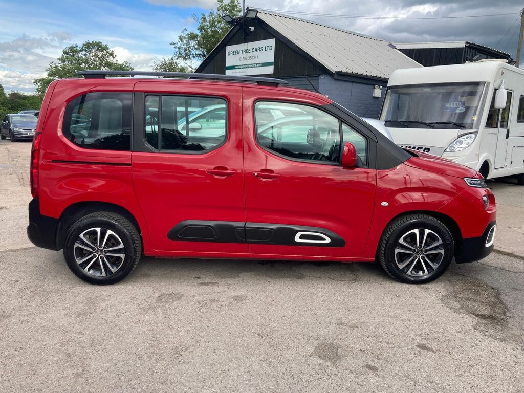 Citroen Berlingo 1.5 Bluehdi Flair M Mpv Euro 6 FH68RHU Red #4