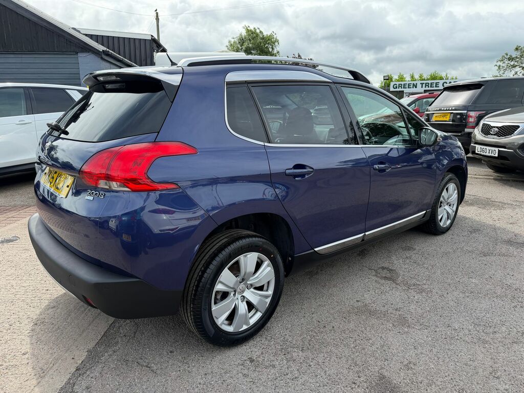 Peugeot 2008 1.6 E-hdi Allure Suv Egc Euro 5 Ss Blue #6