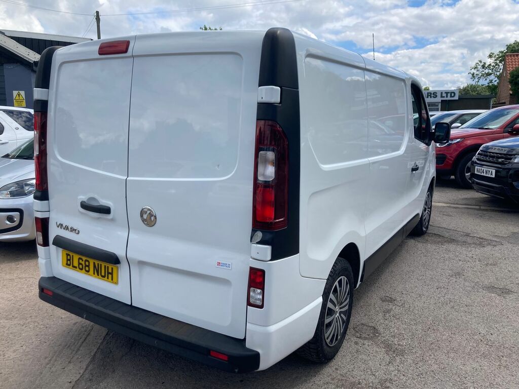 Vauxhall Vivaro 1.6 Cdti 2700 Sportive Panel Van White #5