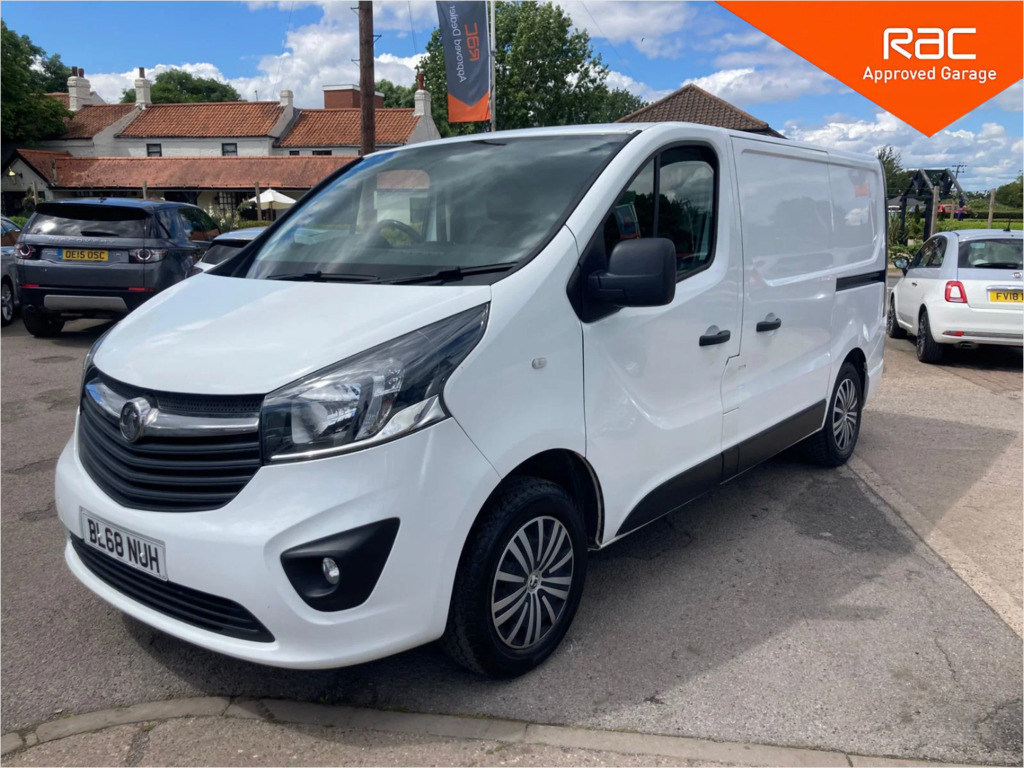 Vauxhall Vivaro 1.6 Cdti 2700 Sportive Panel Van White