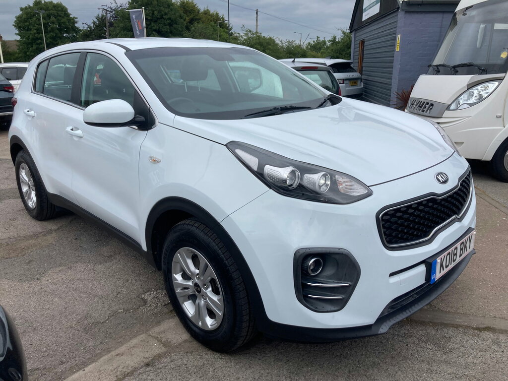 Kia Sportage 1.7 Crdi 1 Suv Euro 6 Ss 114 White #3
