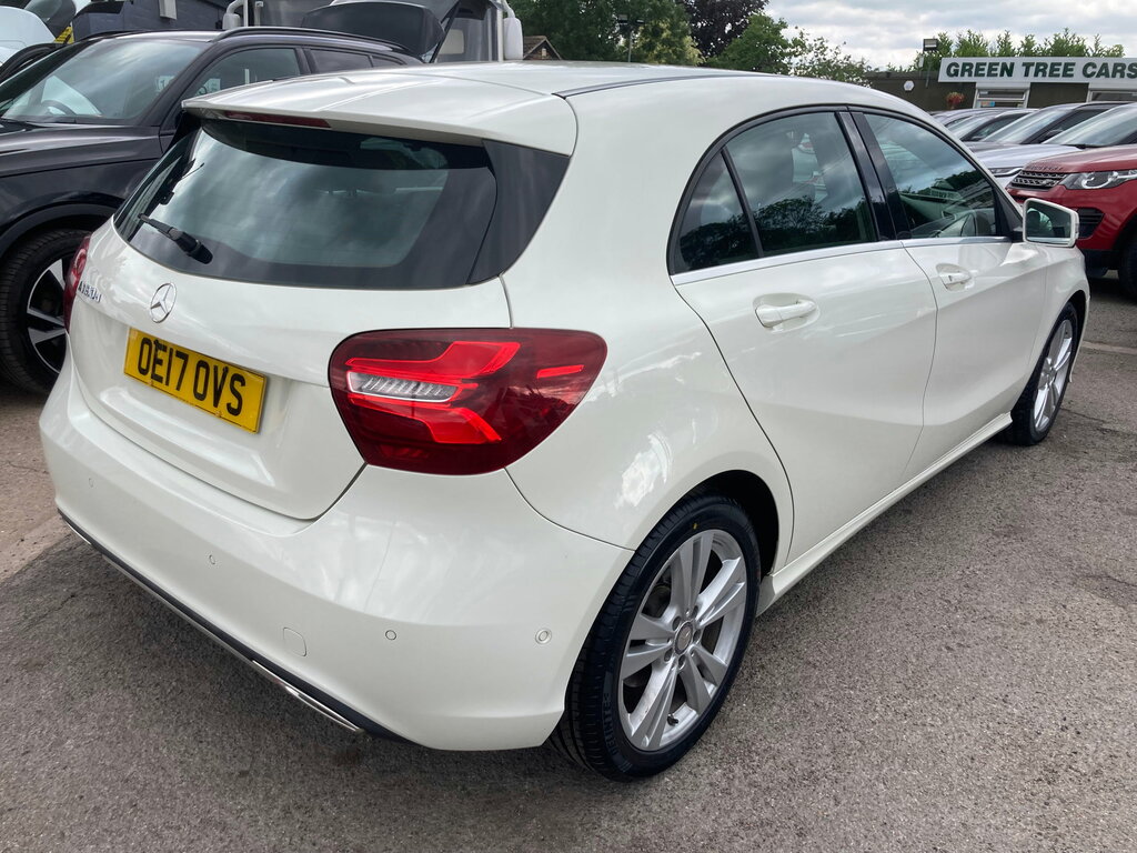 Mercedes-Benz A Class 1.5 A180d Sport Premium Hatchback Man White #6