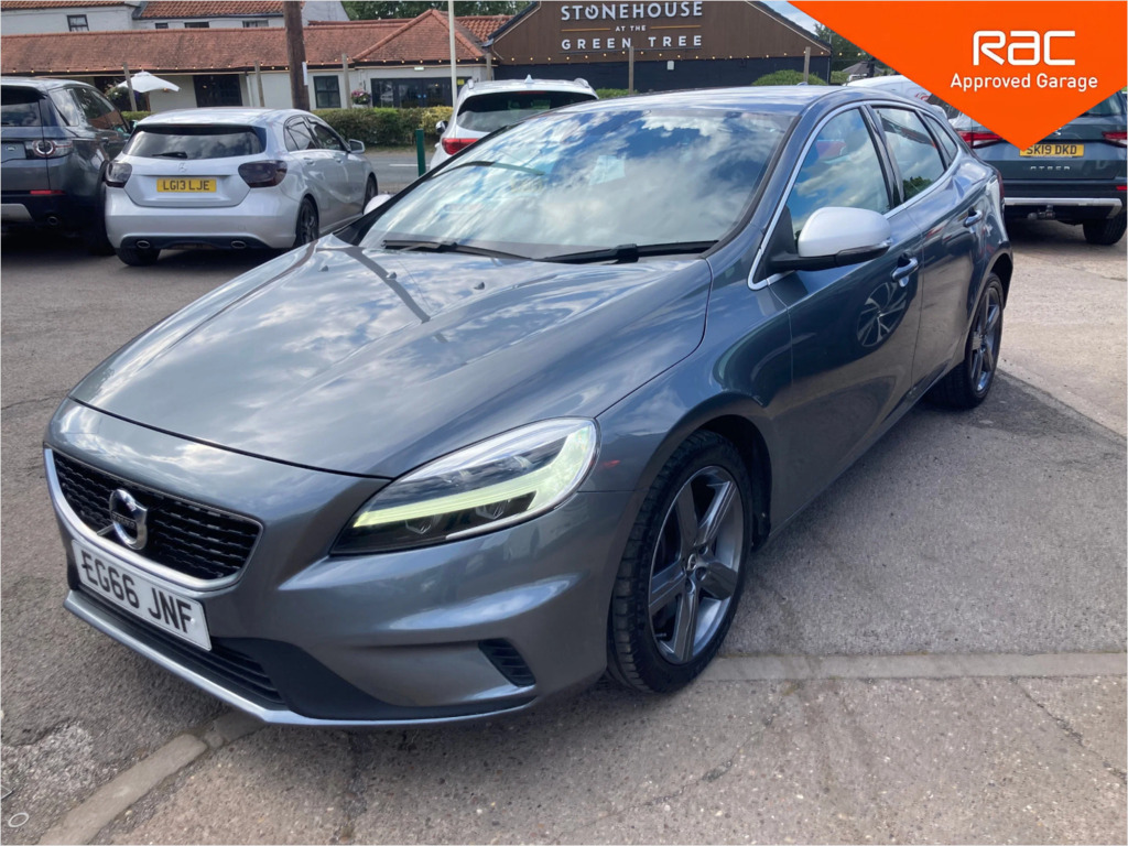Volvo V40 1.5 T3 R-design Nav Plus Hatchback Grey