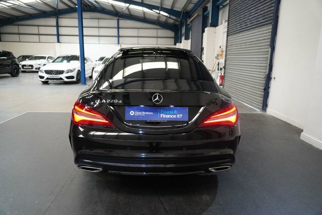Mercedes-Benz CLA Class Cla220d Amg Line Coupe Black #5