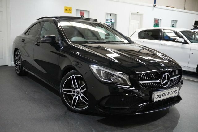 Mercedes-Benz CLA Class Cla220d Amg Line Coupe Black #3
