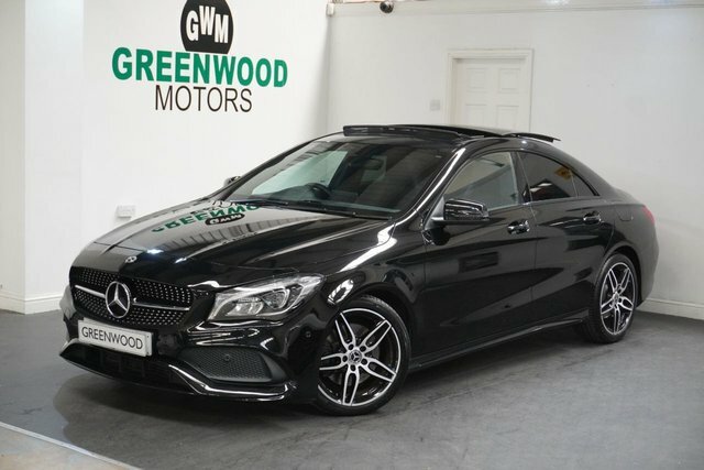 Mercedes-Benz CLA Class Cla220d Amg Line Coupe Black