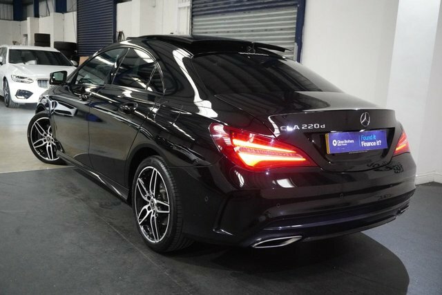 Mercedes-Benz CLA Class Cla220d Amg Line Coupe Black #6