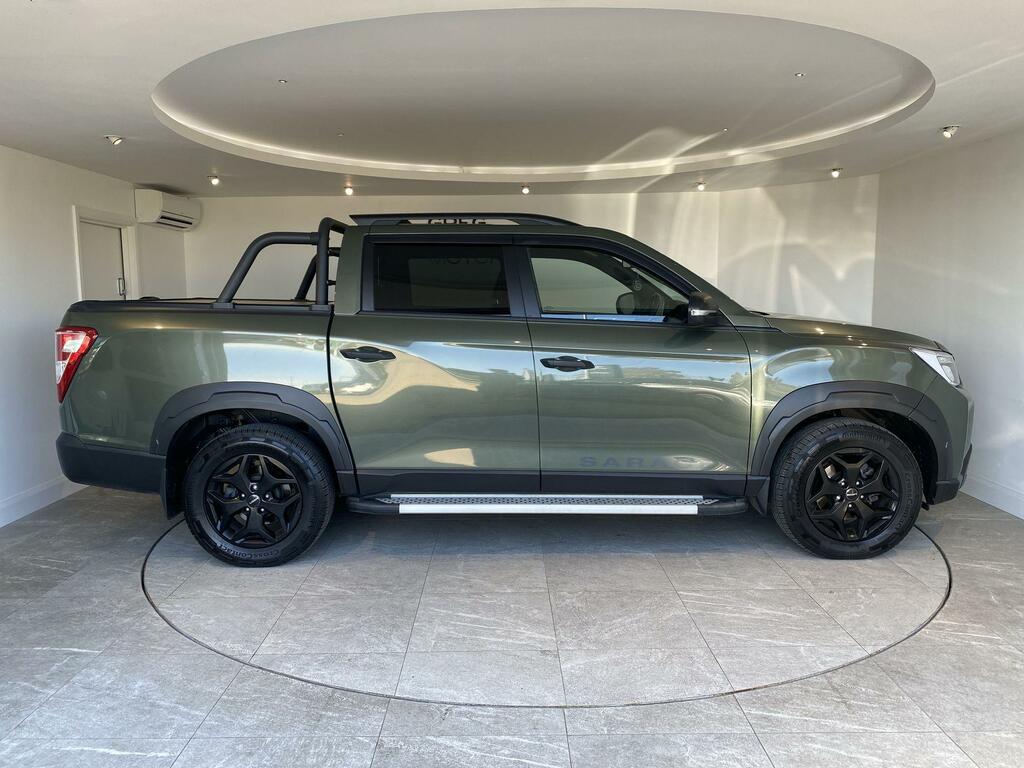 SsangYong Musso 2.2 Double Cab Pick Up Saracen BVZ8814 Green #4