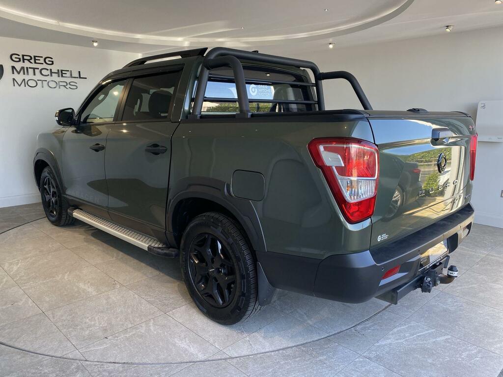 SsangYong Musso 2.2 Double Cab Pick Up Saracen BVZ8814 Green #5