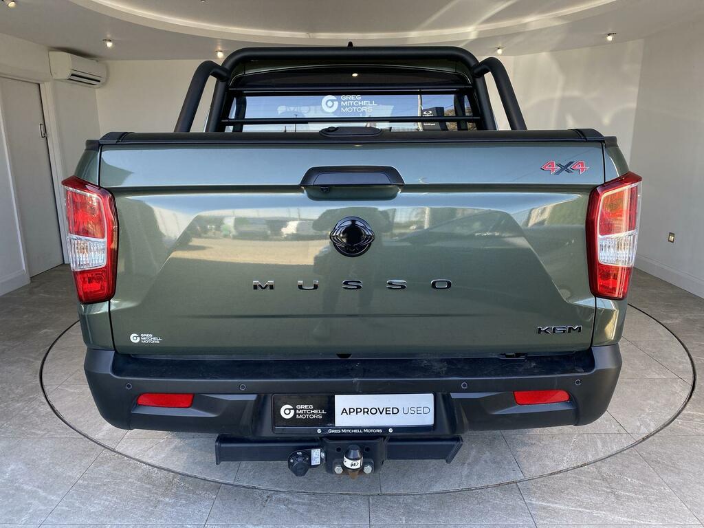 SsangYong Musso 2.2 Double Cab Pick Up Saracen BVZ8814 Green #6