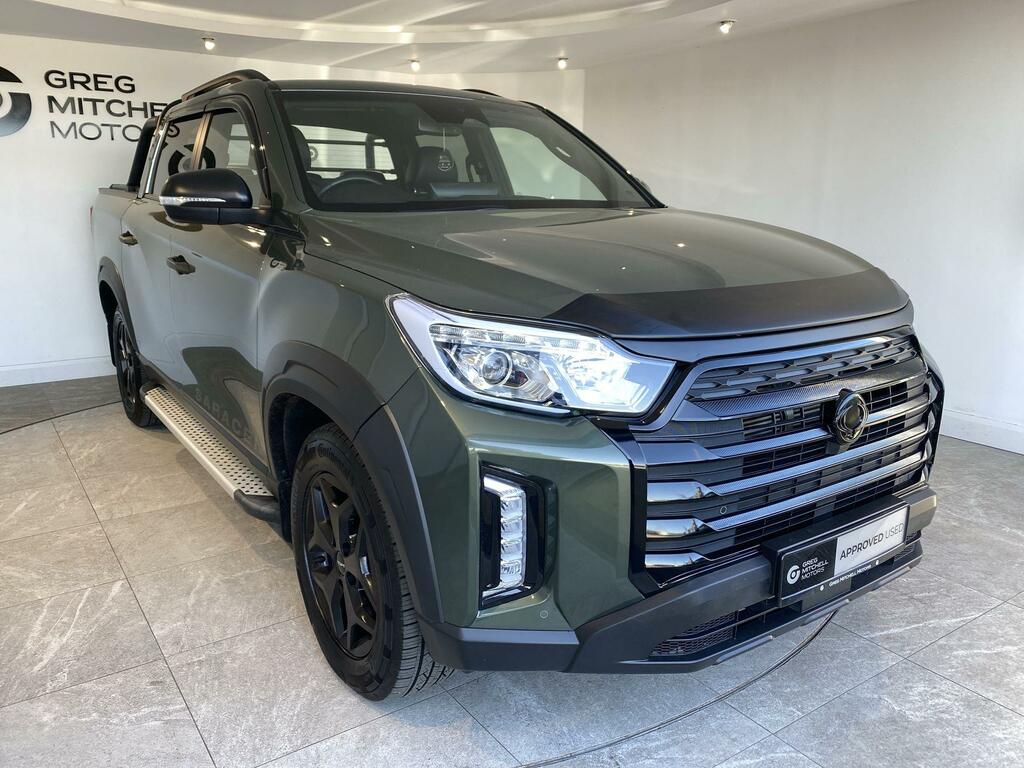 SsangYong Musso 2.2 Double Cab Pick Up Saracen BVZ8814 Green #3