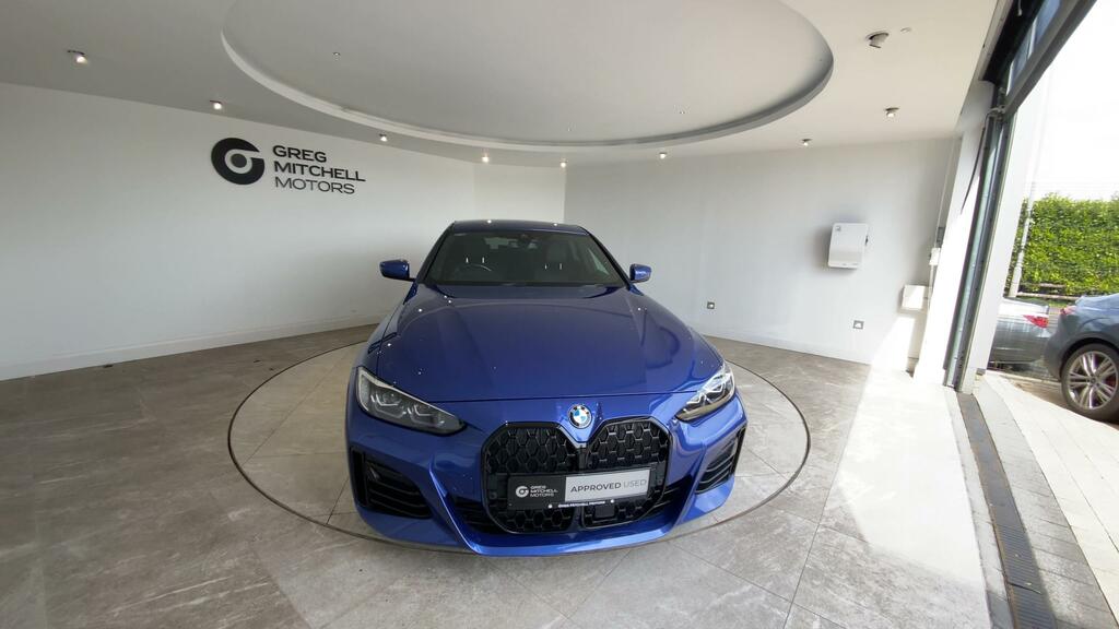 BMW 4 Series 420D Mht M Sport Step Tech Pack LF72AJR Blue #2