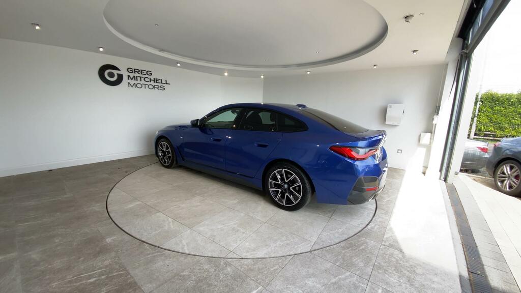 BMW 4 Series 420D Mht M Sport Step Tech Pack LF72AJR Blue #5