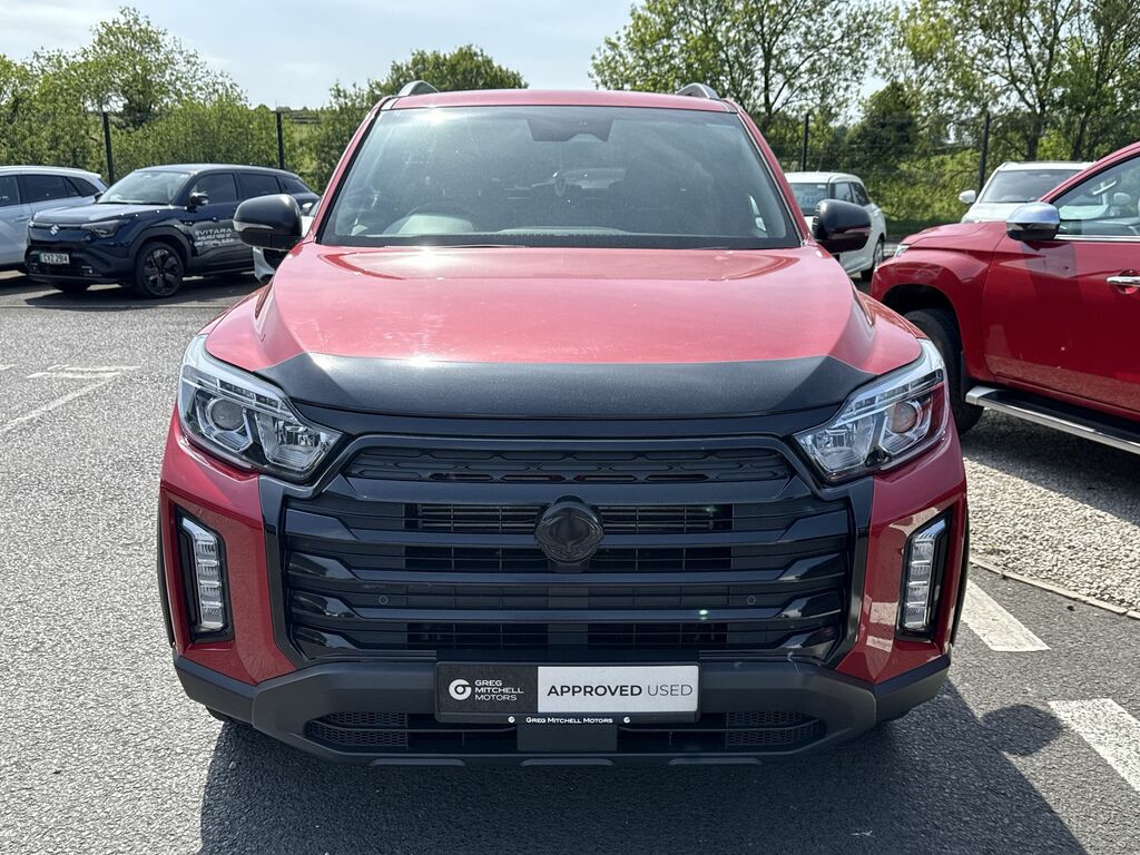 SsangYong Musso 2.2 Double Cab Pick Up Saracen BVZ1099 Red #2